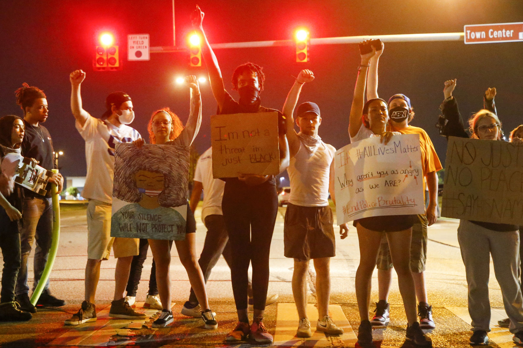 Tulsa Hills Protest